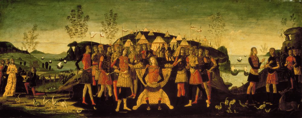 スキピオアフリカヌス（紀元前237〜183年）、ローマの将軍、囚われの